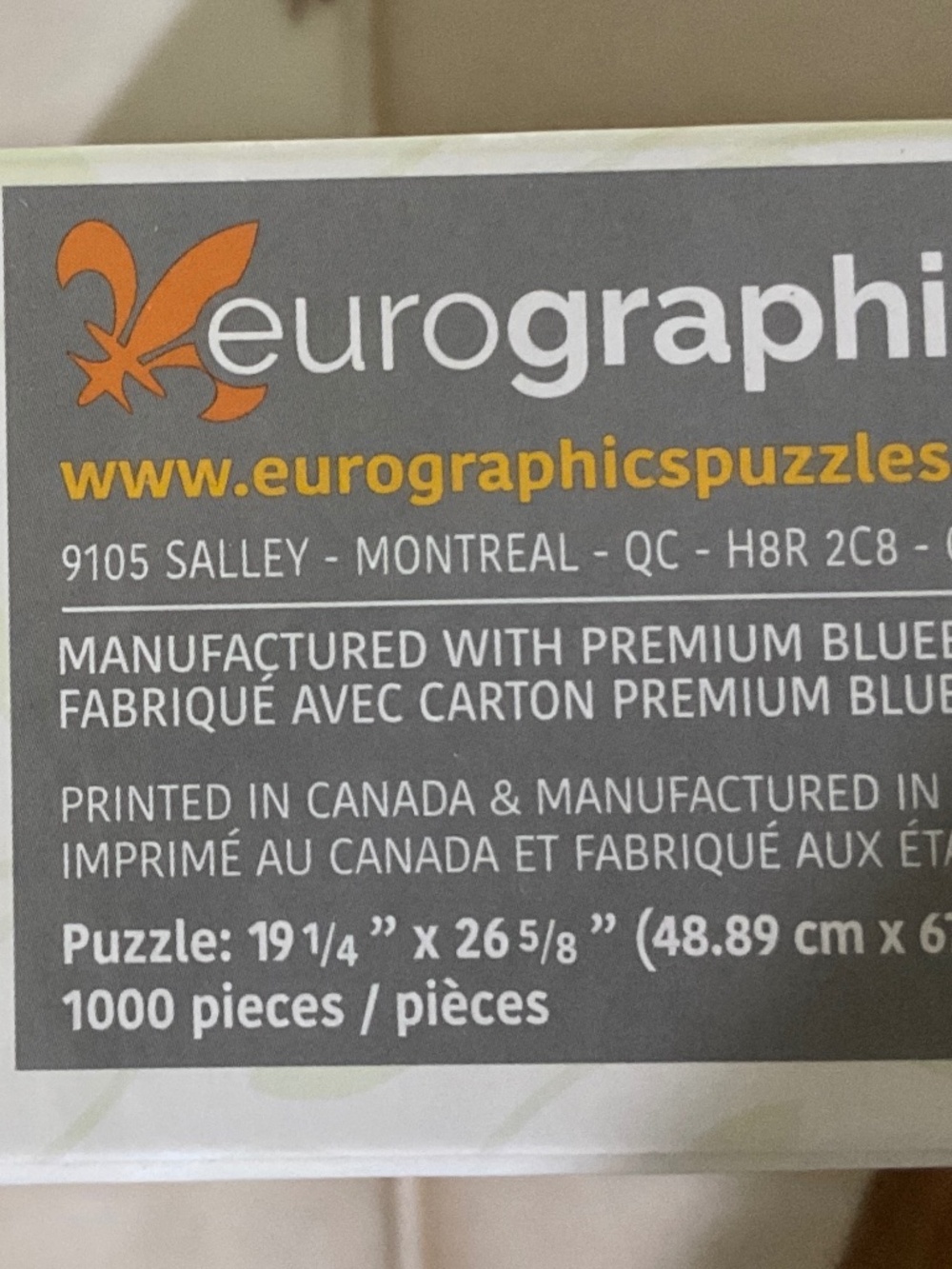 Easter Garden 1000 Piece Puzzle by Eurographics – Spring Bunny & Eggs Scene - Picture 2 of 9